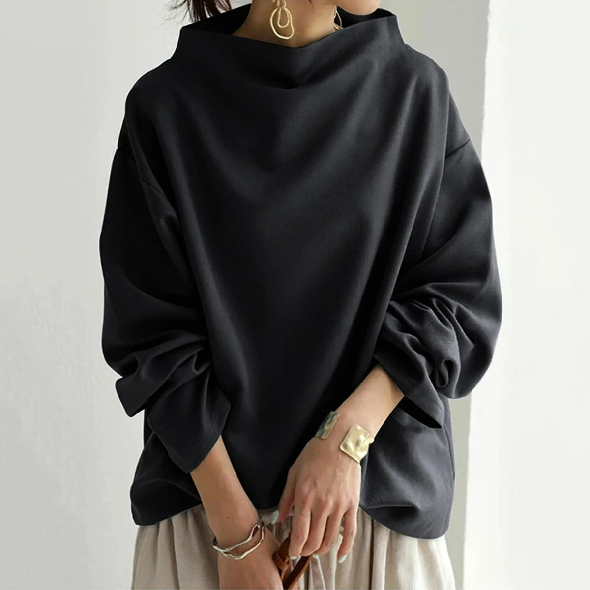 Fern™ | Stilfuld langærmet sweater til kvinder 