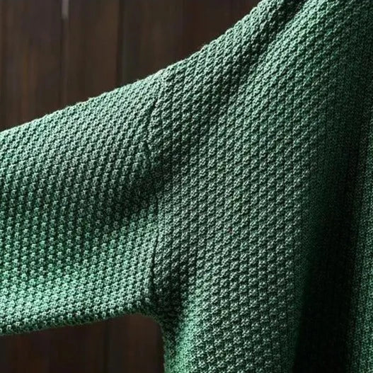 Quiana - Strikket sweater med rullekrave