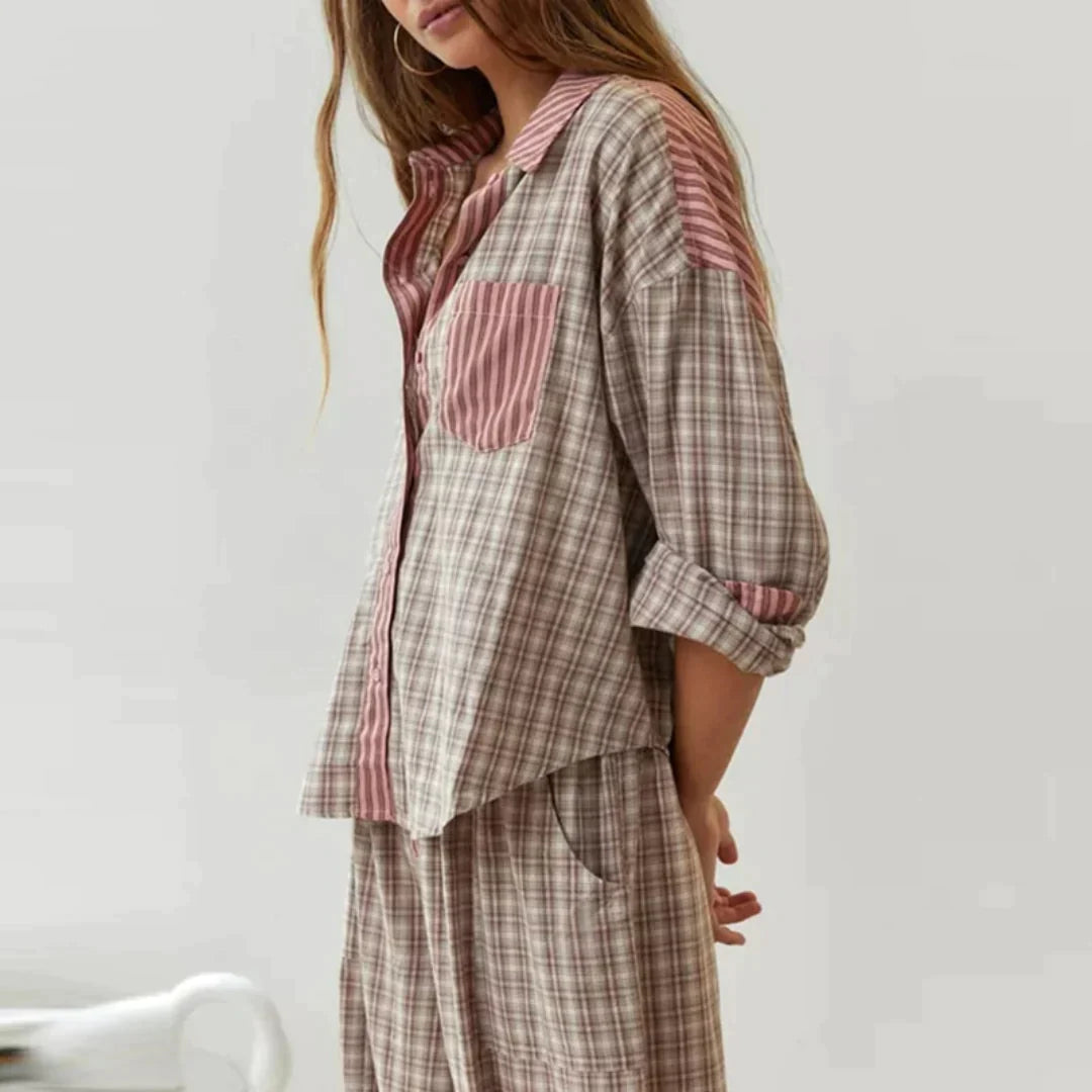 Callie™️ Ternet pyjamas til kvinder